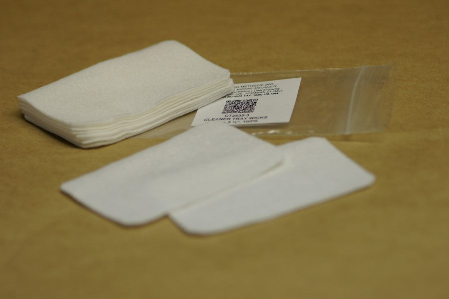 Wicks for Cleaner Tray