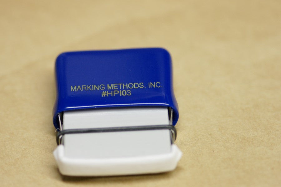 Hand Pad (1/4 x 1-1/2 Marking Surface) – Marking Methods