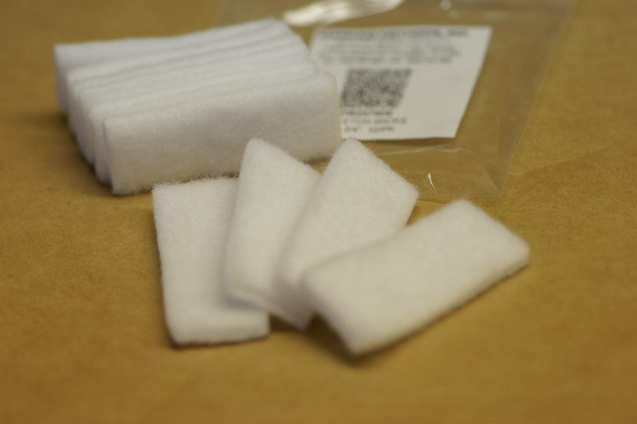 Wicks for deep etch handpad 1/4" x 3/4"