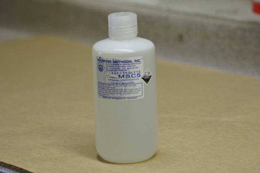 Electrolyte MSC5, Quart Bottle