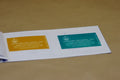 Long Life Blue, Green, and Gold Photo-Processed Stencils